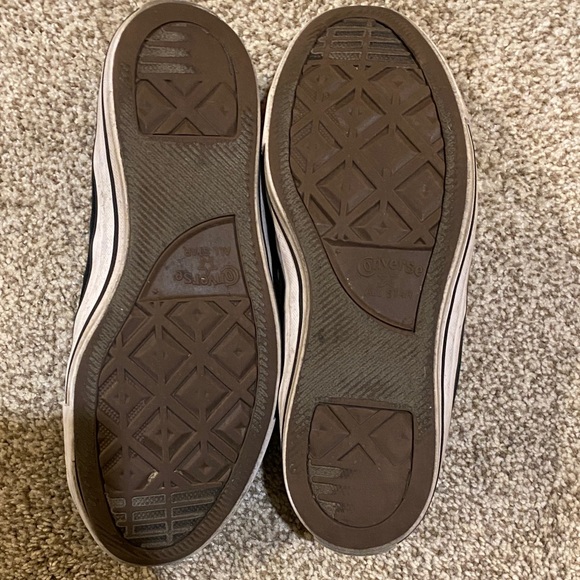 Converse Black and White All Star Sneakers - Picture 4 of 5